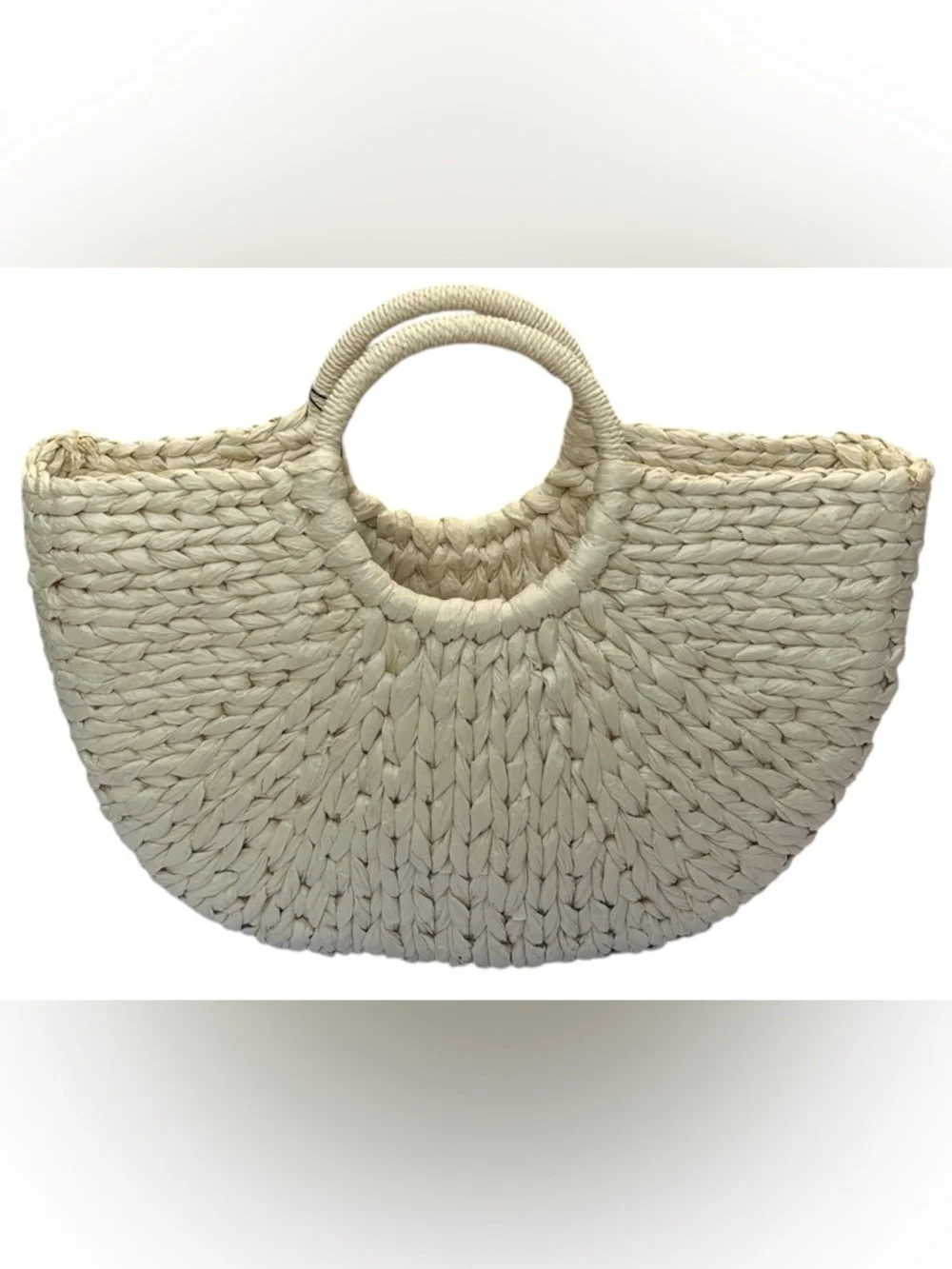 BTB LOS ANGELES Beyond The Beach Camille Straw Tote
